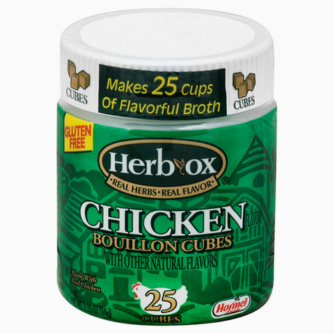 Chicken Flavor Bouillon Cube 3.33 Oz (Case Of 12) by Herb Ox