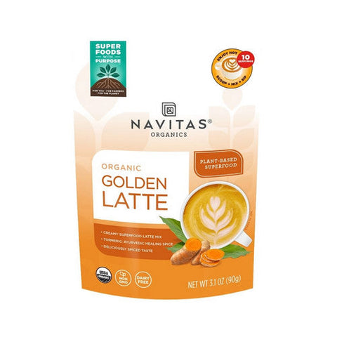 Navitas Organics, Organic Golden Latte, 3.1 Oz Navitas Organics