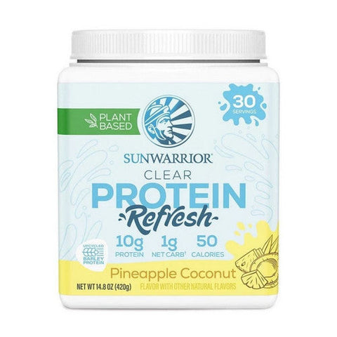 Sunwarrior, Pineapple Coconut Clear Protein Refresh Powder, 14.81 Oz Sunwarrior