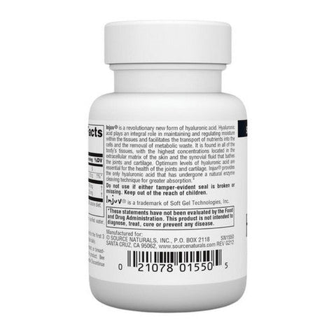 Source Naturals, Hyaluronic Acid, 70 MG, 60 Softgel Source Naturals