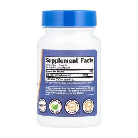 Nutricost, 5-HTP Capsules, 100 Mg, 30 Count Nutricost