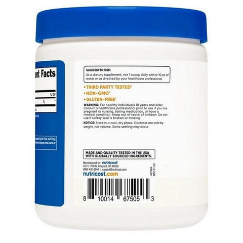 Nutricost, L-Citrulline Malate (2:1) Powder, 300 Grams Nutricost