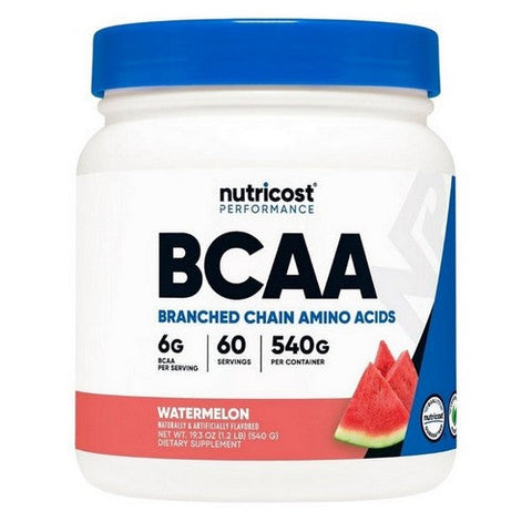 Nutricost, BCAA Powder Watermelon, 60 Servings Nutricost