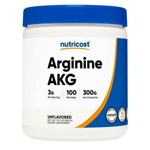 Nutricost, Arginine AKG Powder, 300 Grams Nutricost
