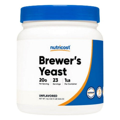 Nutricost, Brewer's Yeast Powder, 1 Lb Nutricost