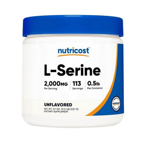 Nutricost, L-Serine Powder Unflavoured, 8 Oz Nutricost