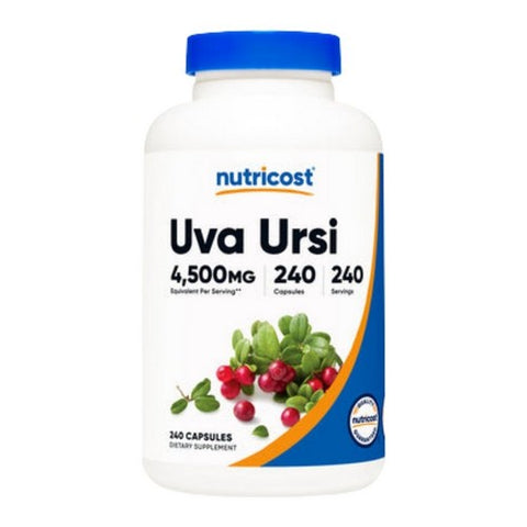 Nutricost, Uva Ursi Capsules, 4,500 Mg, 240 Count Nutricost