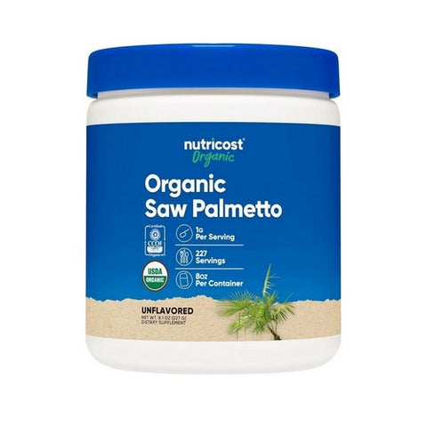 Nutricost, Organic Saw Palmetto Unflavoured, 8 Oz Nutricost