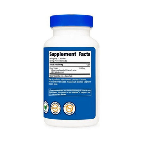 Nutricost, Cissus Quadrangularis Capsules, 1200 MG, 120 Count Nutricost