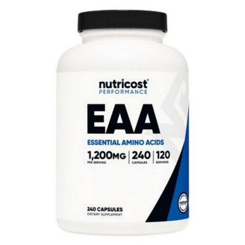 Nutricost, EAA Capsules, 1200 Mg, 240 Count Nutricost