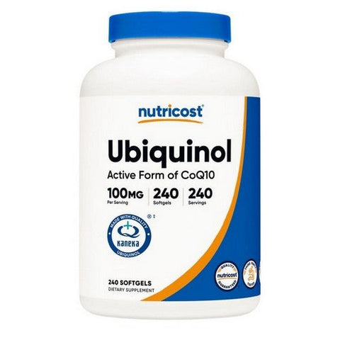 Nutricost, Ubiquinol Softgels, 100 Mg, 240 Count Nutricost