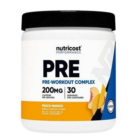Nutricost, Preworkout Complex Peach Mango, 30 Serving Nutricost