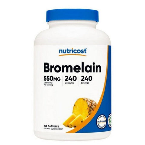 Nutricost, Bromelain Capsules, 550 Mg, 240 Count Nutricost