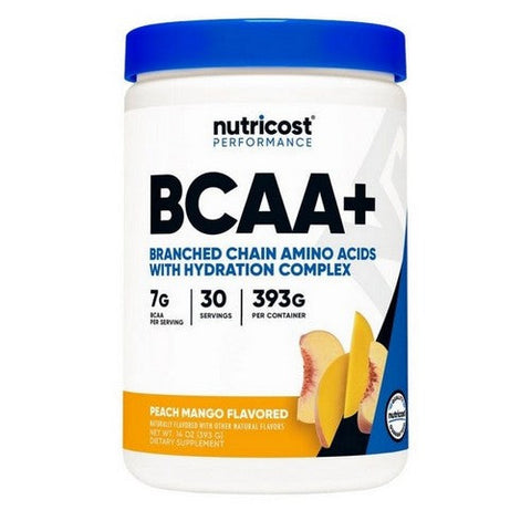Nutricost, BCAA + Hydration Powder Peach Mango, 30 Serving Nutricost