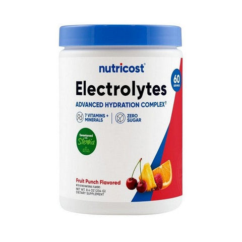Nutricost, Electrolytes Advanced Hydration Complex Fruit Punch, 8.4 Oz Nutricost
