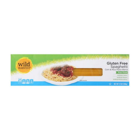 Corn And Rice Pasta Blend Spaghetti 12 Oz (Case Of 12) by Wild Harvest