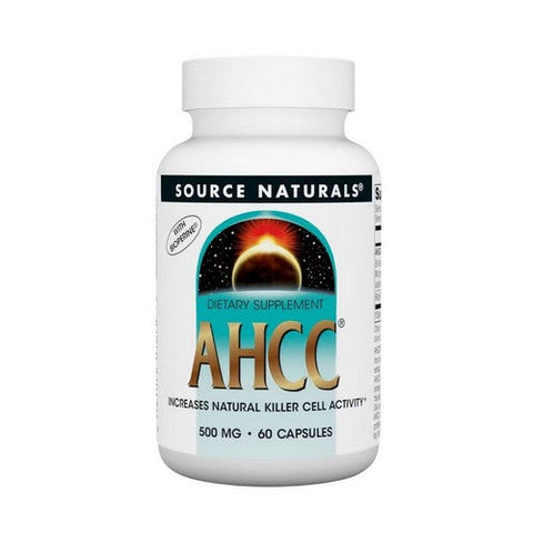 Source Naturals, AHCC with BioPerine, 60 Caps Source Naturals