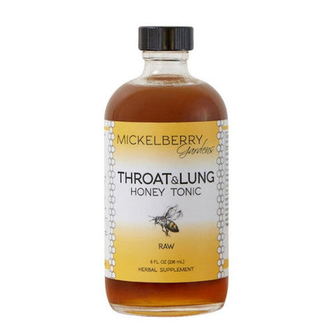 Mickelberry Gardens, Throat And Lung Honey Tonic, 8 Oz Mickelberry Gardens