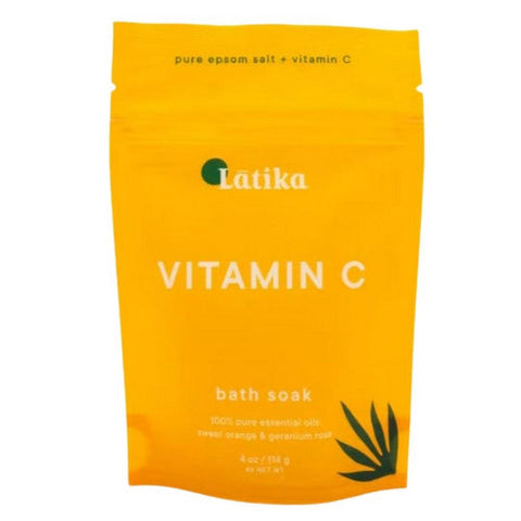 Latika Soap, Bath Soak Vitamin C, 4 Oz Latika Soap