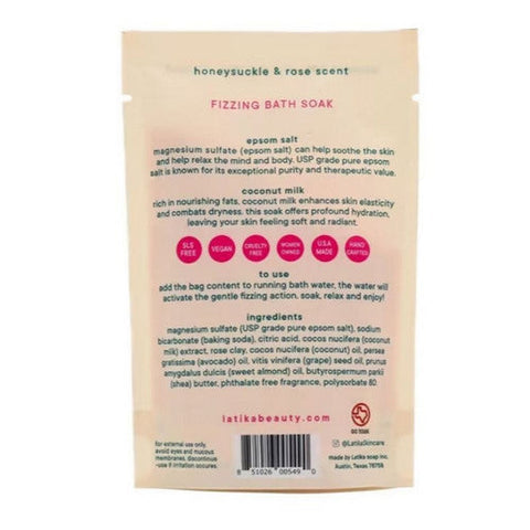Latika Soap, Fizzing Bath Soak Howdy, 4 Oz Latika Soap