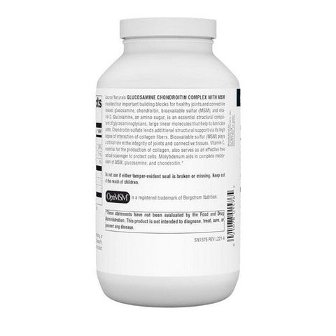 Source Naturals, Glucosamine Chondroitin, w/MSM 240 Tabs Source Naturals