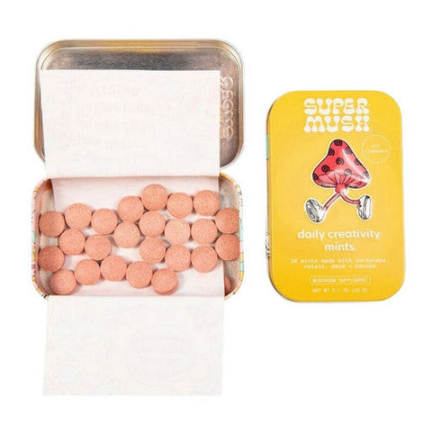 SuperMush, Daily Creativity SuppleMints, 24 Count SuperMush