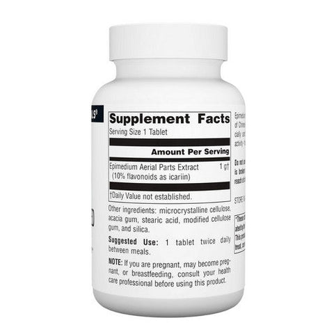 Source Naturals, Horny Goat Weed, 1000 MG, 60 Tabs Source Naturals