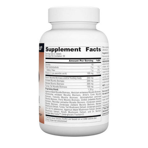 Source Naturals, Mushroom Immune Defense, 60 Tabs Source Naturals