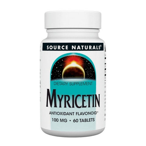 Source Naturals, Myricetin, 100 MG, 60 Tabs Source Naturals