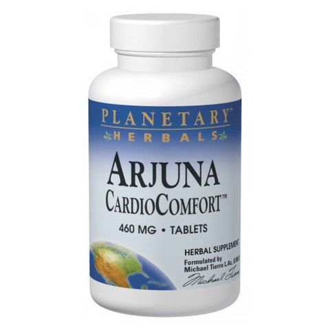 Planetary Herbals, Arjuna CardioComfort, 60 Tabs Planetary Herbals