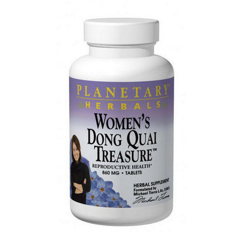 Planetary Herbals, Women's Dong Quai Treasure, 60 tabs Planetary Herbals