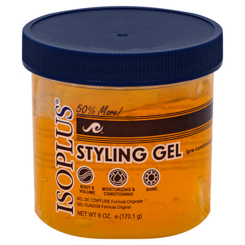 Isoplus Hair Gel Style Lt Bonus 6 Oz by Isoplus