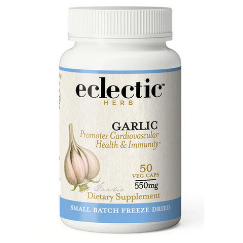 Eclectic Herb, Garlic, 550 Mg, 50 Caps Eclectic Herb