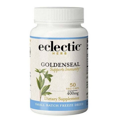 Eclectic Herb, Goldenseal Root, 400 Mg, 50 Caps Eclectic Herb