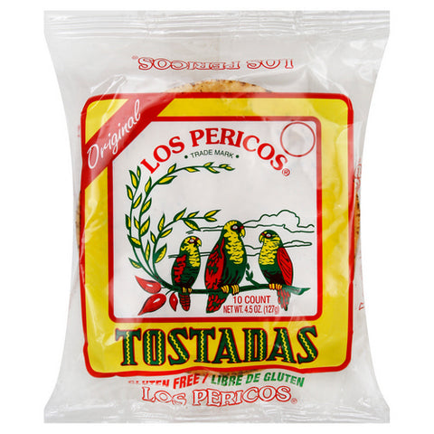 Gluten Free Tostadas 4.5 Oz (Case Of 15) by Los Pericos