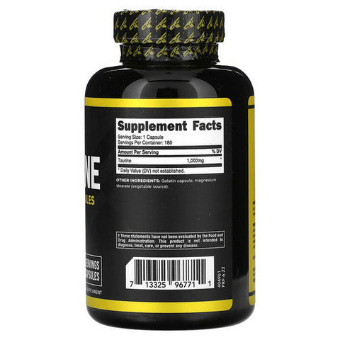 Primaforce, Taurine Capsules, 1000 Mg, 180 Caps Primaforce