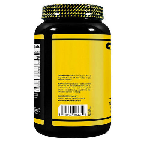 Primaforce, Whey Protein Isolate Vanilla, 2 Lbs Primaforce