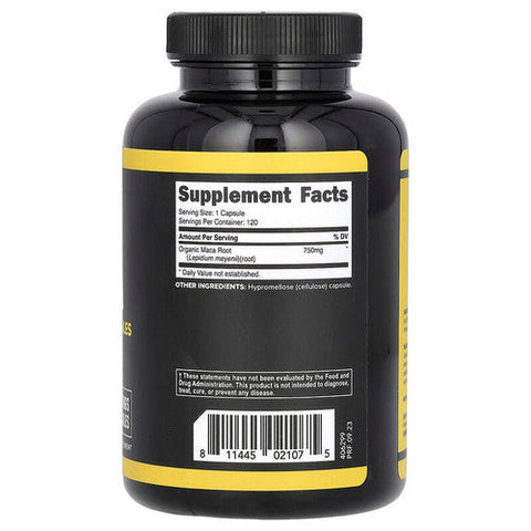 Primaforce, MACA Root Capsules, 750 Mg, 120 Caps Primaforce