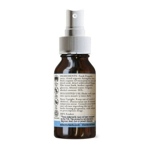 Eclectic Herb, Propolis Astragalus Throat Spray, 1 OZ Eclectic Herb