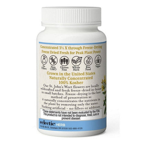 Eclectic Herb, St. John's Wort, 300 Mg, 50 Caps Eclectic Herb