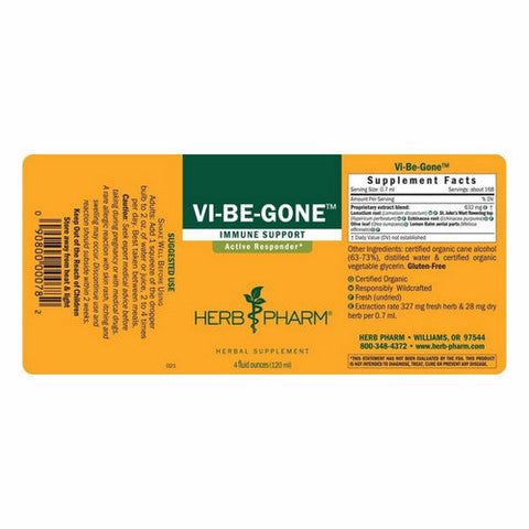 Herb Pharm, Virattack Liquid Herbal Formula, 4 Oz Herb Pharm