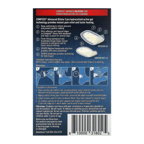 Compeed, Compeed Blister Sports Mixed, 9 Count Compeed
