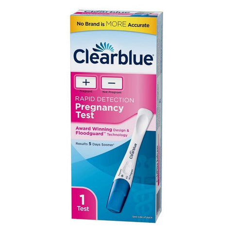 Clearblue, Rapid Detection Pregnancy Test, 1 Count Clearblue