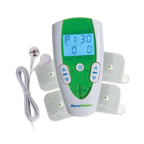 Carex, AccuRelief Dual Channel Pain relief Device Tens Kit, 1 Count Carex