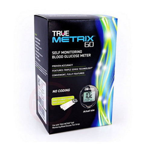 True Metrix, Go Self Monitoring Blood Glucose Meter, 1 Count True Metrix