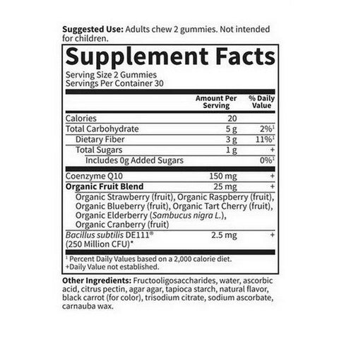 Garden of Life, Vitamin Code CoQ10 Strawberry, 60 Count Garden of Life
