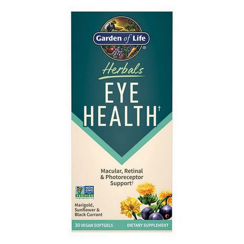Garden of Life, Herbals Eye Health, 30 Count Garden of Life
