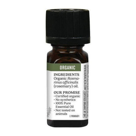 Aura Cacia, Aura Cacia Organic Rosemary Essential Oil, 0.25 Oz Aura Cacia