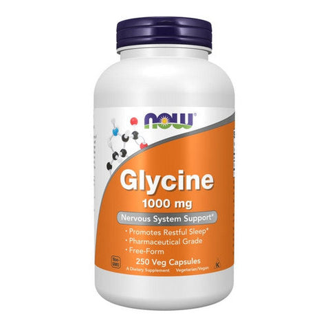 Now Foods, Glycine, 1000 mg, 250 Veg Caps Now Foods