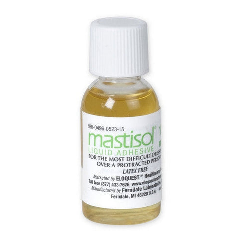 Mastisol, Liquid Medical Adhesive Clear Non Irritating Non Adherent Sterile, 15 Ml Mastisol